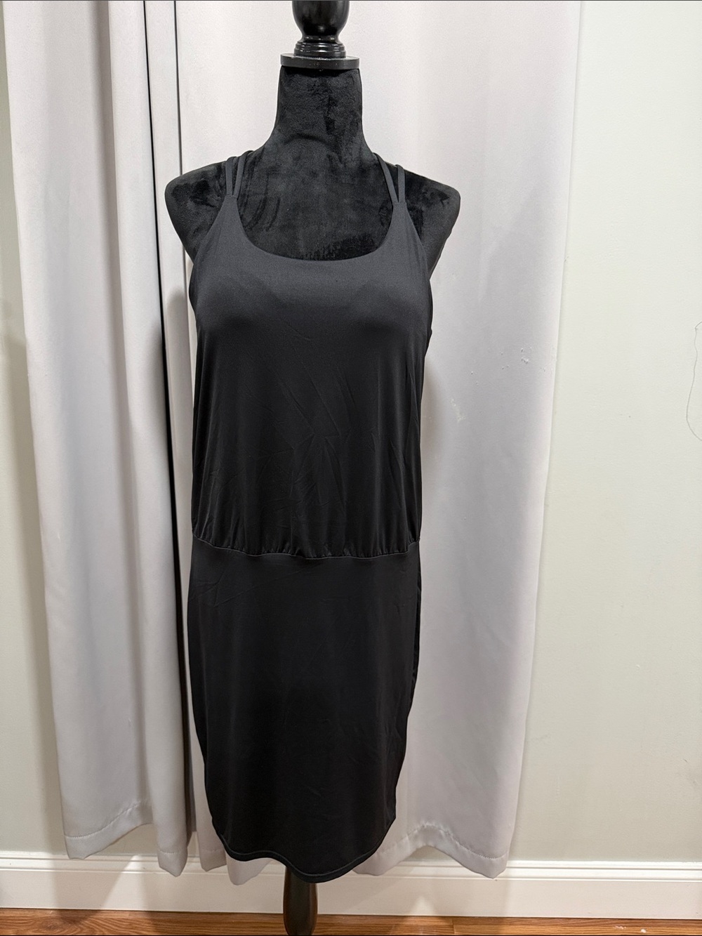 Classic Black Sleeveless Tank Dress